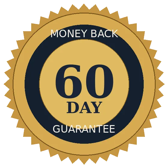 60-day money-back guarantee